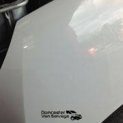 VAUXHALL COMBO 2011 BONNETS IN VGC WHITE VERY SLIGHT SCRATCH