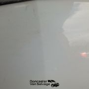 VAUXHALL COMBO 2011 BONNETS IN VGC WHITE VERY SLIGHT SCRATCH