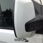 FORD TRANSIT CUSTOM 2018 O/S ELECTRIC DOOR MIRROR WHITE
