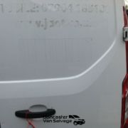 FORD TRANSIT CUSTOM 2020 FACELIFT HIGH ROOF REAR DOOR O/S DRIVERS SIDE WHITE