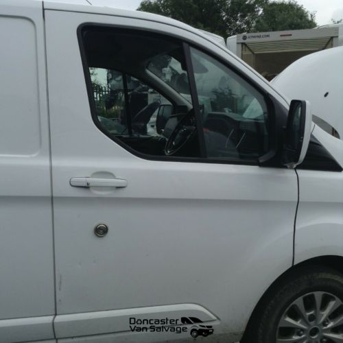 FORD-TRANSIT-CUSTOM-FACELIFT-2019-FRONT-DOOR-OS-DRIVERS-SIDE-WHITE-174827661153