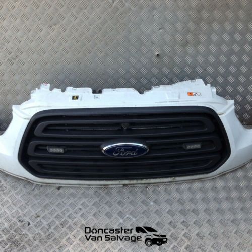 FORD-TRANSIT-MK8-350-FRONT-BUMPER-COMPLETE-WHITE-174887084853