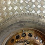 MERCEDES SPRINTER SPARE WHEEL FITTED WITH 215/65/R16C TYRE 9MM TREAD