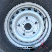 FORD TRANSIT CUSTOM SPARE WHEEL FITTED WITH 215/65/R15C GOODYEAR TYRE 10MM