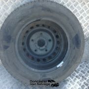 FORD TRANSIT CUSTOM SPARE WHEEL FITTED WITH 215/65/R15C GOODYEAR TYRE 10MM