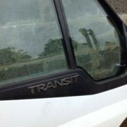 FORD TRANSIT MK7 COMPLETE FRONT DOOR O/S DRIVERS SIDE / RIGHT HAND SIDE WHITE