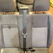 FORD TRANSIT MK8 2016 PASSENGER DOUBLE SEAT COMPLETE FABRIC