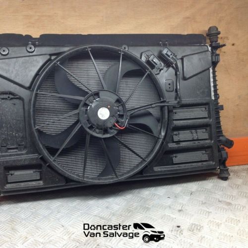 FORD-TRANSIT-2020-20-COMPLETE-RADIATOR-PACK-WITH-FANS-174757214546