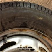 FORD TRANSIT MK7 SWB SINGLE WHEEL FITTED WITH 195/70/R15C TYRE 5 STUD