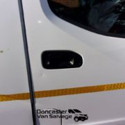 NISSAN NV200 2018 REAR DOOR O/S DRIVERS SIDE WHITE