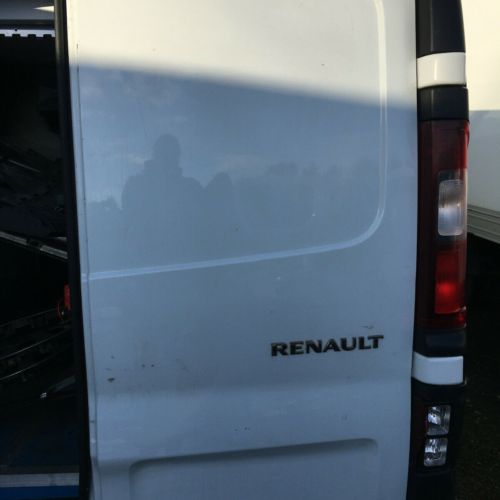 RENAULT-TRAFFIC-VAN-2015-REAR-DOOR-COMPLETE-OS-DRIVERS-SIDE-WHITE-174611817176