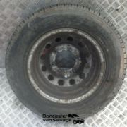 FORD TRANSIT MK8 TWIN WHEEL SPARE WHEEL FITTED WITH 195/75/R16C TYRE 6MM TREAD