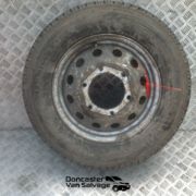 FORD TRANSIT MK8 TWIN WHEEL SPARE WHEEL FITTED WITH 195/75/R16C TYRE 6MM TREAD