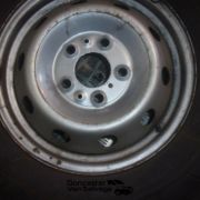 PEUGEOT BOXER/RELAY/DUCATO 2018 STEEL WHEEL AND TYRE 215/75/R16C HANKOOK TYRE